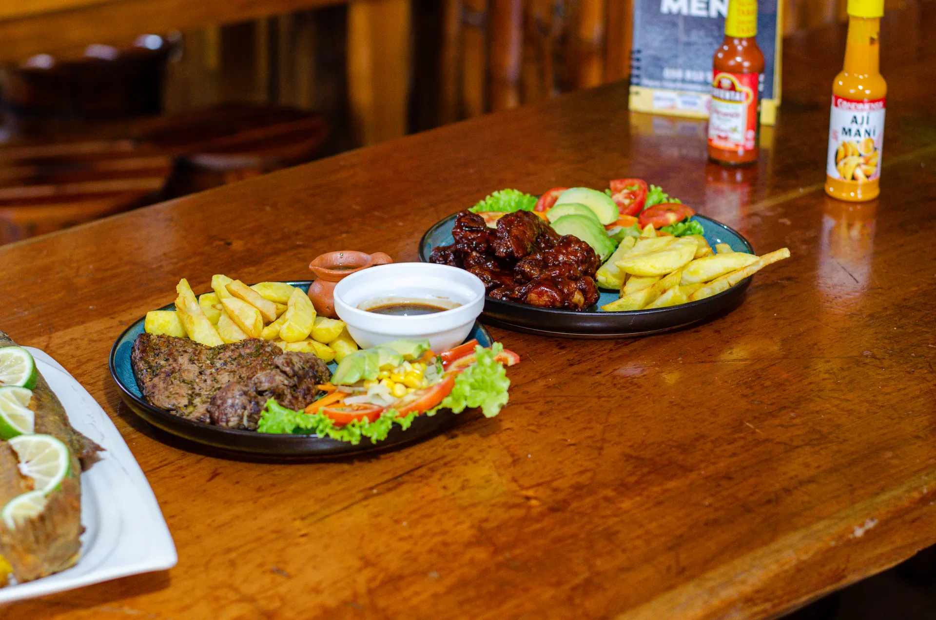 Costillas y chorizo